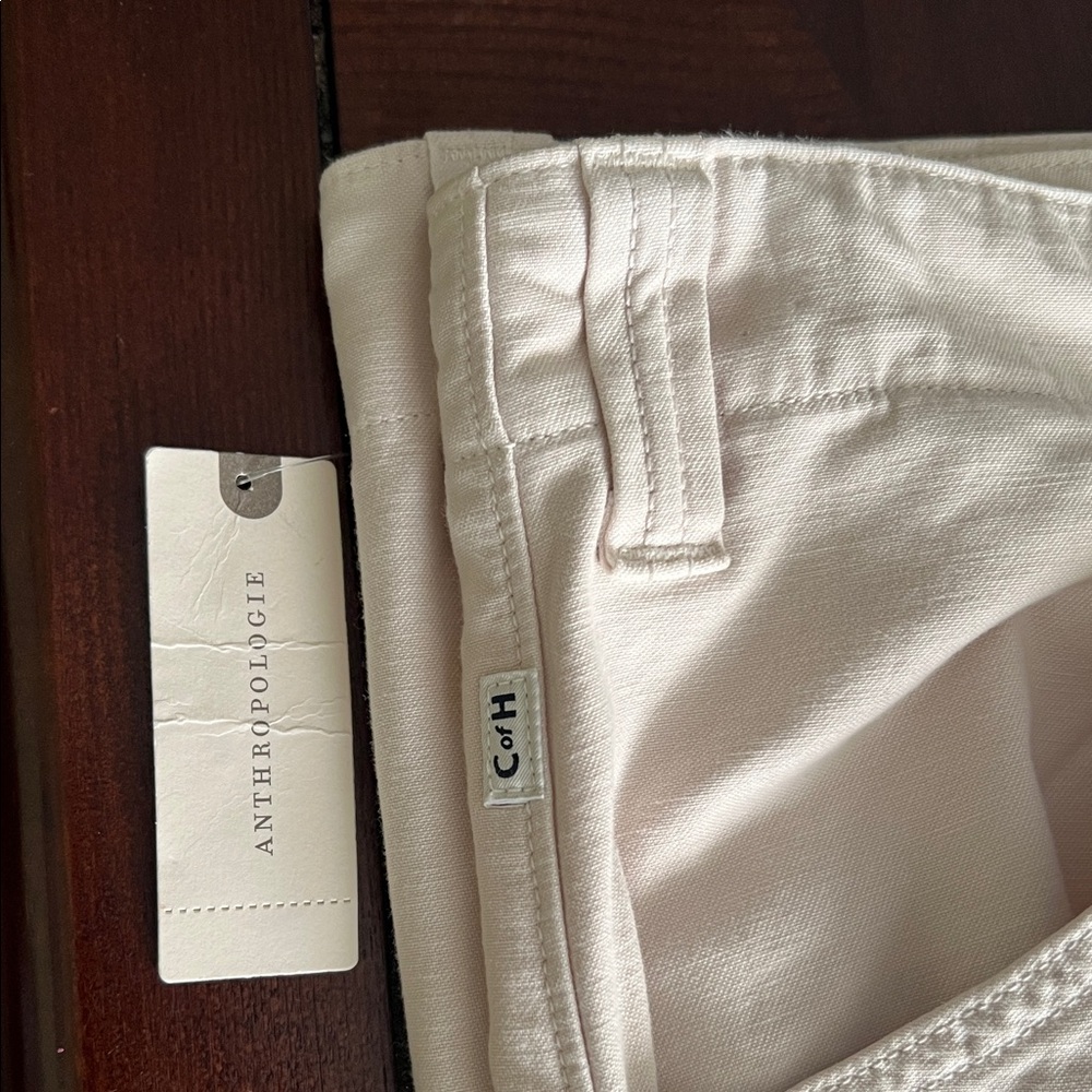 Citizens Of Humanity Cream Trousers - Picture 2 of 5